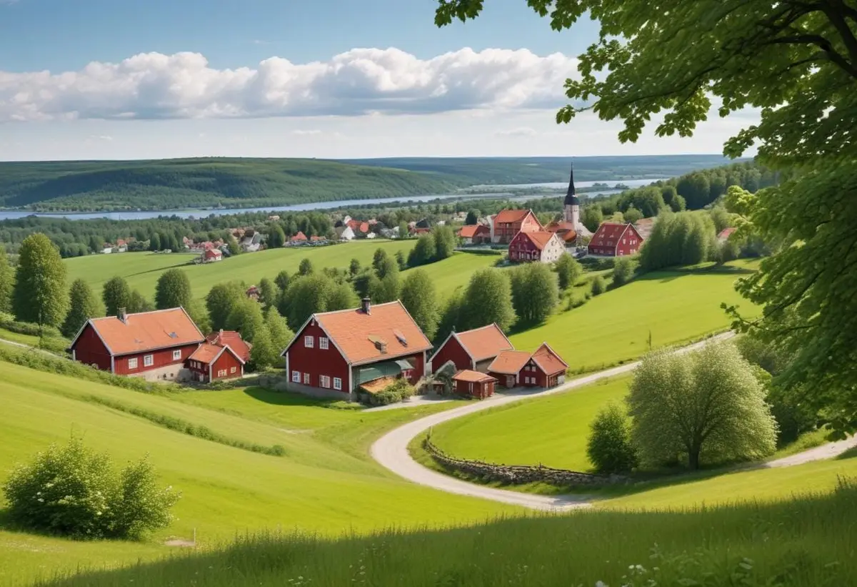 Här är familjen Hammarström och deras imponerande förmögenhet illustration
