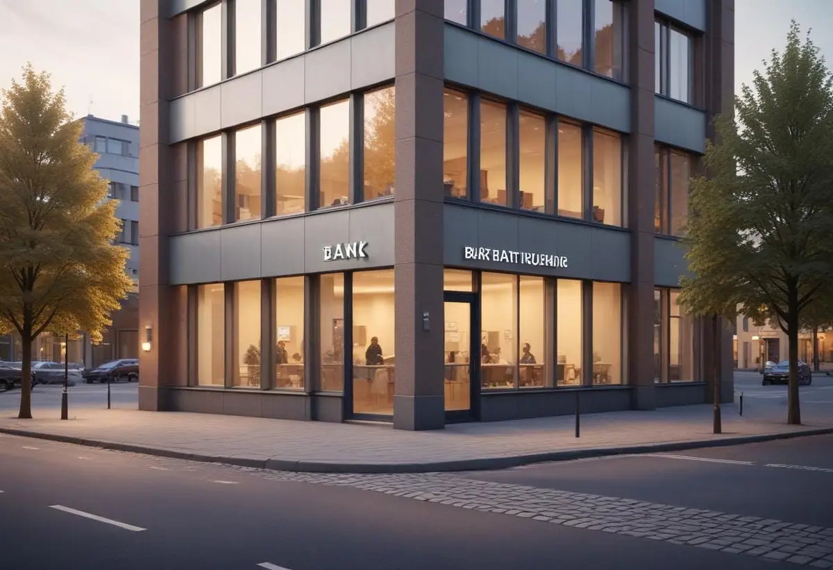 En trevlig dag på Swedbank i Sollefteå illustration