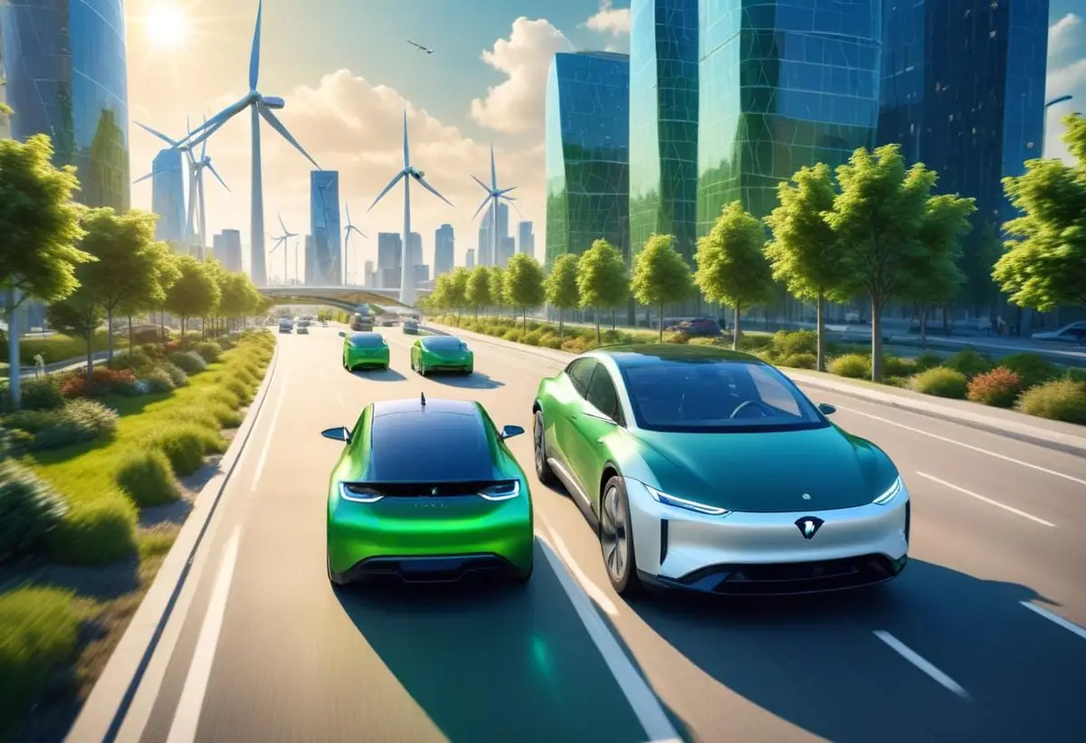 Volvo Cars aktie illustration